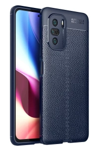 Xiaomi Poco F3 Kılıf Auto Focus Kapak - Lacivert