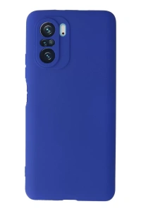 Xiaomi Poco F3 Kılıf First Silikon - Lacivert