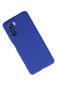 Xiaomi Poco F3 Kılıf First Silikon - Lacivert