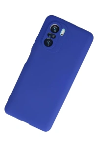 Xiaomi Poco F3 Kılıf First Silikon - Lacivert