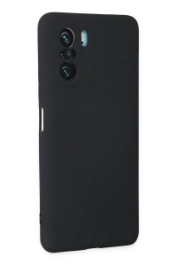 Xiaomi Poco F3 Kılıf Nano içi Kadife Silikon - Lacivert