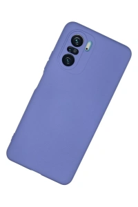 Xiaomi Poco F3 Kılıf Nano içi Kadife Silikon - Lila