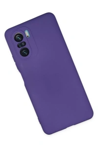 Xiaomi Poco F3 Kılıf Nano içi Kadife Silikon - Mor