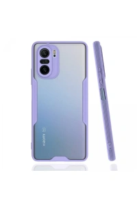 Xiaomi Poco F3 Kılıf Platin Silikon - Lila
