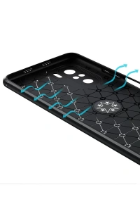 Xiaomi Poco F3 Kılıf Range Yüzüklü Silikon - Mavi