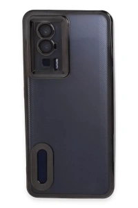 Xiaomi Poco F5 Pro Kılıf Slot Silikon - Siyah