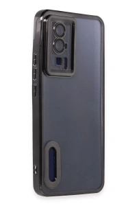 Xiaomi Poco F5 Pro Kılıf Slot Silikon - Siyah