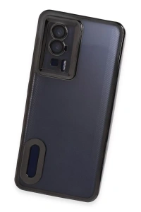 Xiaomi Poco F5 Pro Kılıf Slot Silikon - Siyah
