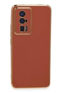Xiaomi Poco F5 Pro Kılıf Volet Silikon - Kırmızı