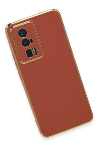 Xiaomi Poco F5 Pro Kılıf Volet Silikon - Kırmızı