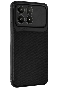 Xiaomi Poco F8 Pro Auto Focus Karbon Kapak - Siyah