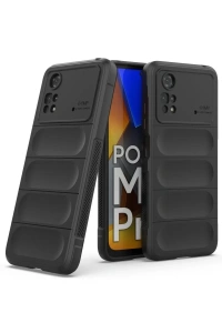 Xiaomi Poco M4 Pro 4G Kılıf Optimum Silikon - Siyah