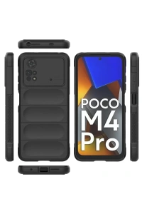 Xiaomi Poco M4 Pro 4G Kılıf Optimum Silikon - Siyah