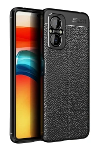 Xiaomi Poco M5 Kılıf Auto Focus Kapak - Siyah