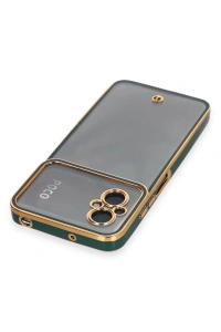 Xiaomi Poco M5 Kılıf Liva Lens Silikon - Yeşil