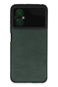 Xiaomi Poco M5 Kılıf Loop Deri Silikon - Yeşil