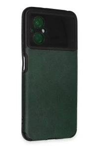 Xiaomi Poco M5 Kılıf Loop Deri Silikon - Yeşil