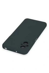 Xiaomi Poco M5 Kılıf Nano içi Kadife Silikon - Koyu Yeşil