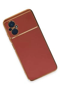 Xiaomi Poco M5 Kılıf Volet Silikon - Kırmızı