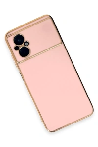 Xiaomi Poco M5 Kılıf Volet Silikon - Pembe