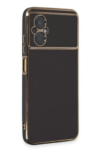 Xiaomi Poco M5 Kılıf Volet Silikon - Siyah