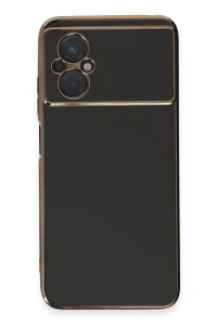 Xiaomi Poco M5 Kılıf Volet Silikon - Siyah