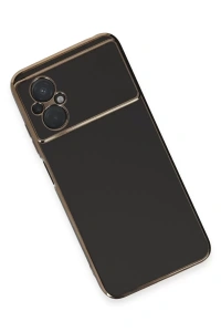 Xiaomi Poco M5 Kılıf Volet Silikon - Siyah