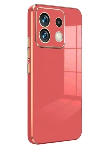 Xiaomi Poco M6 Pro 4G Kılıf Volet Silikon - Kırmızı