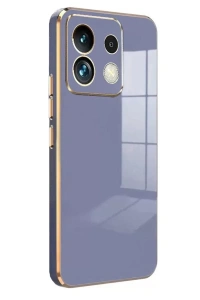 Xiaomi Poco M6 Pro 4G Kılıf Volet Silikon - Mavi
