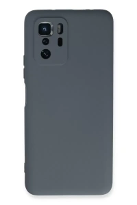 Xiaomi Poco X3 GT Kılıf Nano içi Kadife Silikon - Gri