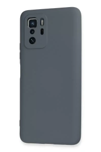 Xiaomi Poco X3 GT Kılıf Nano içi Kadife Silikon - Gri