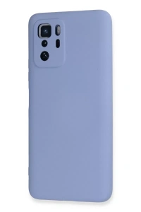 Xiaomi Poco X3 GT Kılıf Nano içi Kadife Silikon - Lila