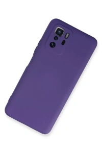 Xiaomi Poco X3 GT Kılıf Nano içi Kadife Silikon - Mor