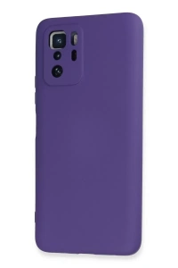 Xiaomi Poco X3 GT Kılıf Nano içi Kadife Silikon - Mor