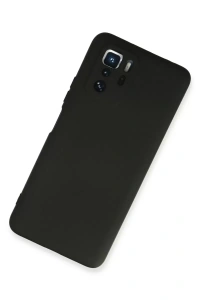 Xiaomi Poco X3 GT Kılıf Nano içi Kadife Silikon - Siyah