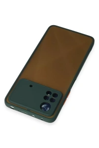 Xiaomi Poco X4 Pro 5G Kılıf Montreal Silikon Kapak - Yeşil