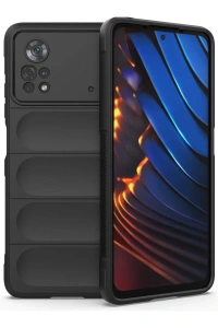 Xiaomi Poco X4 Pro 5G Kılıf Optimum Silikon - Siyah