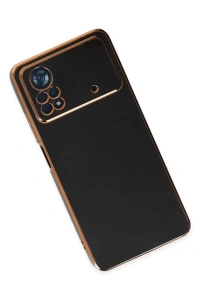 Xiaomi Poco X4 Pro 5G Kılıf Volet Silikon - Siyah
