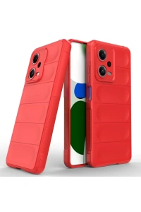Xiaomi Poco X5 5G Kılıf Optimum Silikon - Kırmızı
