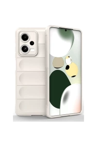 Xiaomi Poco X5 5G Kılıf Optimum Silikon - Krem