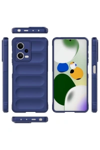 Xiaomi Poco X5 5G Kılıf Optimum Silikon - Lacivert