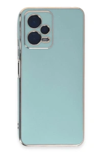 Xiaomi Poco X5 5G Kılıf Volet Silikon - Açık Yeşil