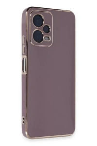 Xiaomi Poco X5 5G Kılıf Volet Silikon - Mor