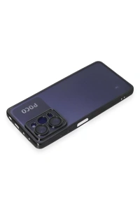 Xiaomi Poco X5 Pro 5G Kılıf Lensli Silikon - Siyah