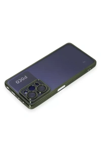 Xiaomi Poco X5 Pro 5G Kılıf Lensli Silikon - Yeşil
