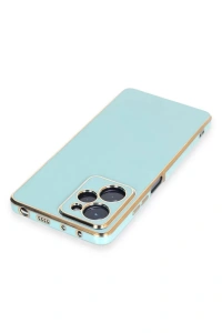 Xiaomi Poco X5 Pro 5G Kılıf Volet Silikon - Açık Yeşil