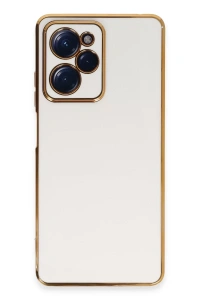 Xiaomi Poco X5 Pro 5G Kılıf Volet Silikon - Beyaz