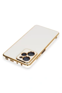 Xiaomi Poco X5 Pro 5G Kılıf Volet Silikon - Beyaz