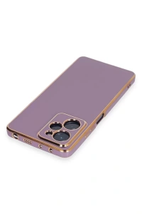 Xiaomi Poco X5 Pro 5G Kılıf Volet Silikon - Mor
