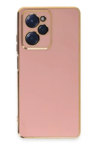 Xiaomi Poco X5 Pro 5G Kılıf Volet Silikon - Pembe